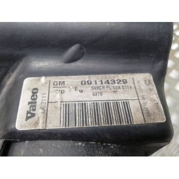 Recambio de faro izquierdo para opel corsa c club referencia OEM IAM 09114329 89302111 