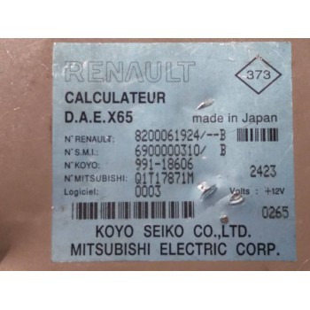 Recambio de modulo electronico para renault clio ii fase ii (b/cb0) chiemsee referencia OEM IAM 8200061924B 6900000310B Q1T17871