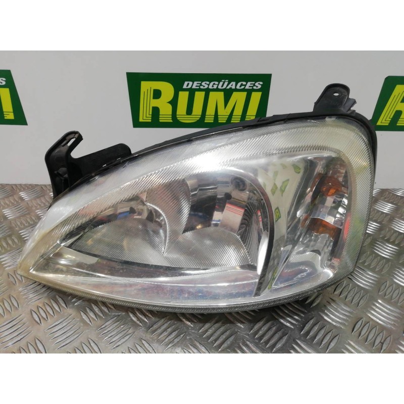 Recambio de faro izquierdo para opel corsa c blue line referencia OEM IAM 030117220700  