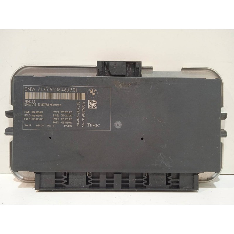 Recambio de modulo electronico para bmw serie 5 lim. (f10) 520d referencia OEM IAM 9236460901  