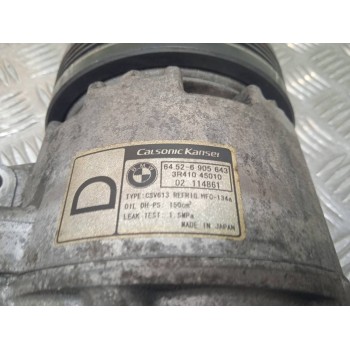 Recambio de compresor aire acondicionado para bmw serie 3 berlina (e46) 320d referencia OEM IAM 64526905643 3R41045010 