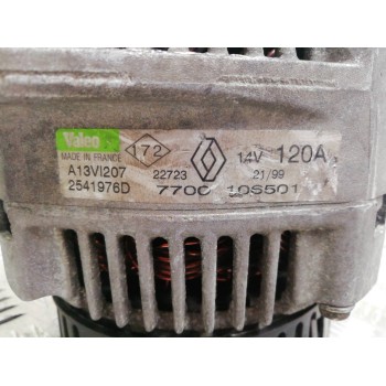 Recambio de alternador para renault megane i berlina hatchback (ba0) 1.9 dti alize referencia OEM IAM 7700105501 A13VI207 