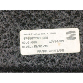 Recambio de bandeja trasera para seat altea (5p1) stylance / style referencia OEM IAM 5P9867769  