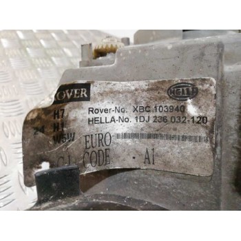 Recambio de faro derecho para mg serie 75 (rj) 2.0 cdt classic referencia OEM IAM 1DJ236032 XBC103940 