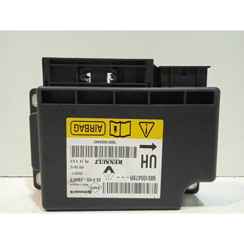 Recambio de centralita airbag para renault megane iii berlina 5 p dynamique referencia OEM IAM 985105478R  
