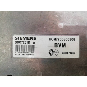Recambio de centralita motor uce para renault laguna (b56) 1.8 anade referencia OEM IAM 7700860308 S101725111Q 