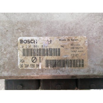 Recambio de centralita motor uce para citroën saxo 1.5 d sx referencia OEM IAM 9630059880 0281001889 