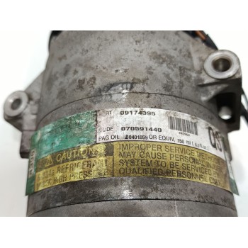 Recambio de compresor aire acondicionado para opel astra g berlina comfort referencia OEM IAM 09174396  