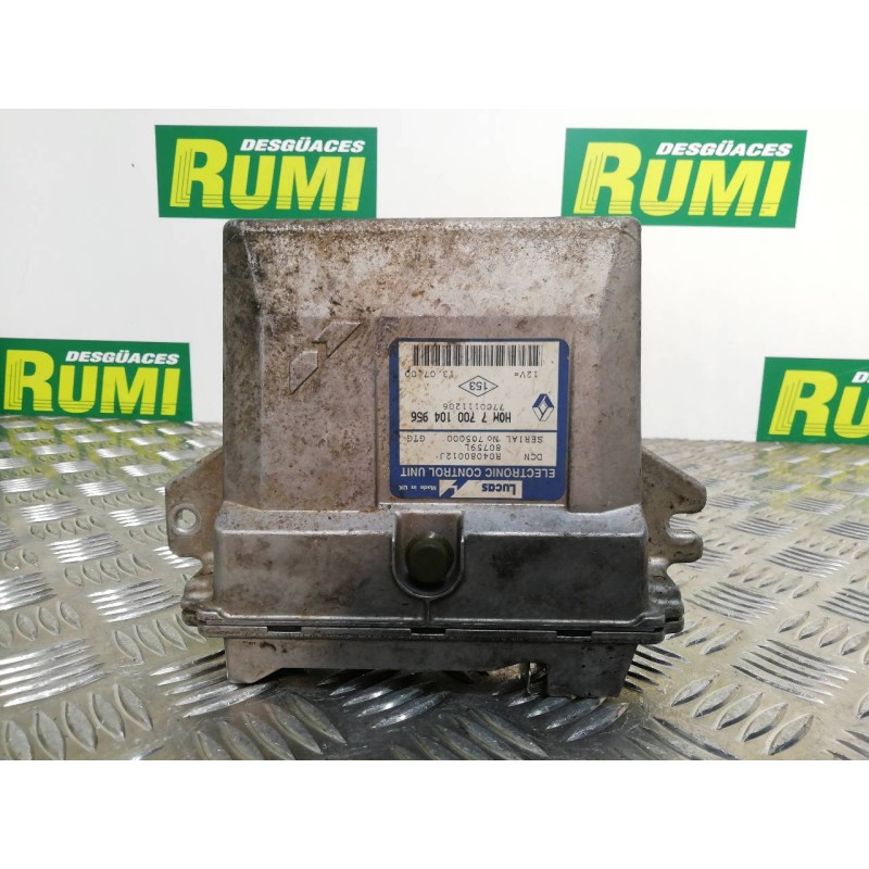 Recambio de centralita motor uce para renault kangoo (f/kc0) alize referencia OEM IAM 7700104956 7700111206 