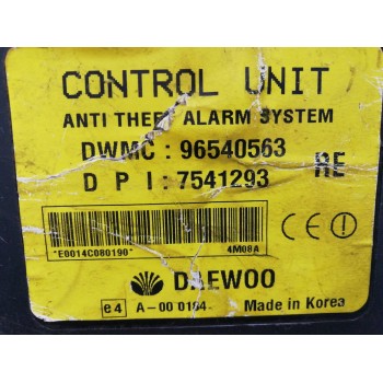 Recambio de modulo electronico para daewoo kalos 1.4 se referencia OEM IAM 96540563 7541393 