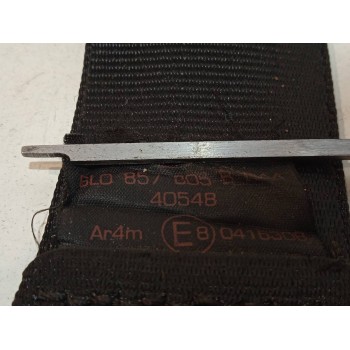 Recambio de cinturon seguridad trasero izquierdo para seat ibiza (6l1) reference referencia OEM IAM 6L0857805B  