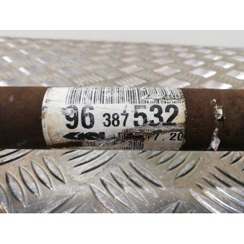 Recambio de transmision delantera izquierda para peugeot 206 berlina e-music referencia OEM IAM 9638753280  