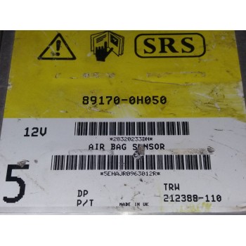 Recambio de centralita airbag para toyota aygo (kgb/wnb) básico referencia OEM IAM 891700H050 212388110 