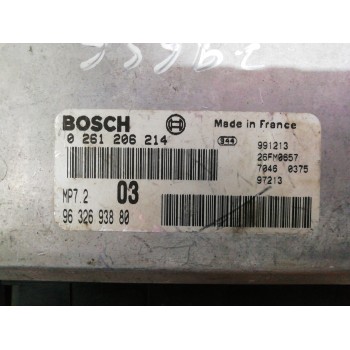 Recambio de centralita motor uce para citroën xsara berlina 1.6 lx referencia OEM IAM 9632693880 0261206214 