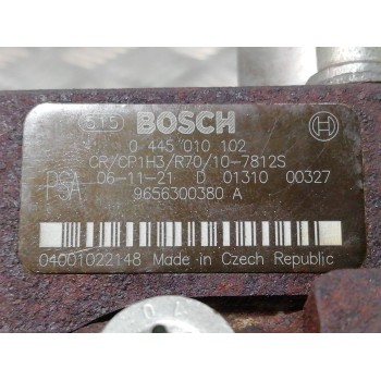 Recambio de bomba inyeccion para citroën xsara picasso 1.6 hdi 90 exclusive plus referencia OEM IAM 0445010102 9656300380A 
