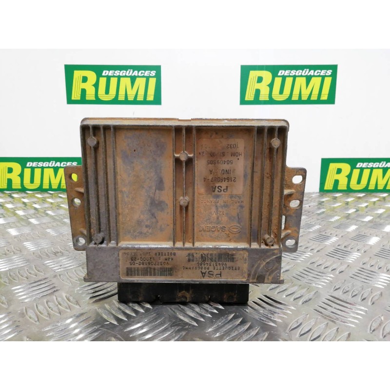 Recambio de centralita motor uce para peugeot 206 berlina play station 2 referencia OEM IAM 9643134680 9637706180 