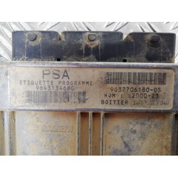 Recambio de centralita motor uce para peugeot 206 berlina play station 2 referencia OEM IAM 9643134680 9637706180 