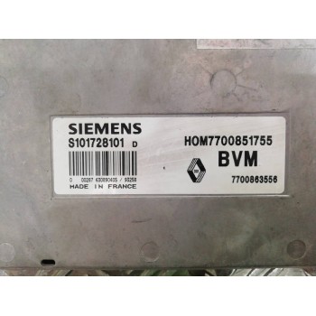 Recambio de centralita motor uce para renault 19 hatchback (b/c53) txe limited referencia OEM IAM 7700851755 S101728101D 