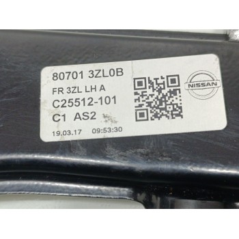 Recambio de elevalunas delantero izquierdo para nissan pulsar (c13) acenta referencia OEM IAM 807013ZL0B  