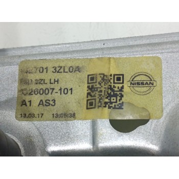 Recambio de elevalunas trasero izquierdo para nissan pulsar (c13) acenta referencia OEM IAM 827013ZL0A  