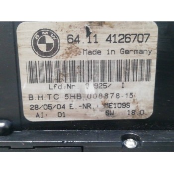 Recambio de mando climatizador para bmw serie 3 compact (e46) 316ti referencia OEM IAM 64114126707 5HB00887815 