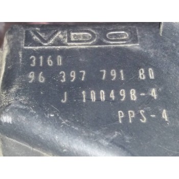 Recambio de potenciometro pedal para peugeot 206 cc cc roland garros referencia OEM IAM 9639779180  