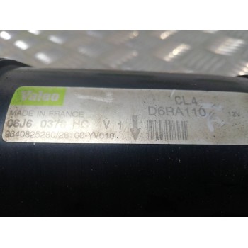Recambio de motor arranque para citroën c4 berlina collection referencia OEM IAM 9640825280 28100YV010 D6RA110