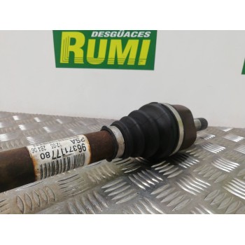 Recambio de transmision delantera izquierda para citroën c4 berlina collection referencia OEM IAM 9637117780 8MN04 