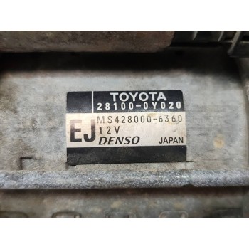 Recambio de motor arranque para toyota yaris active referencia OEM IAM 281000Y020  
