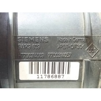 Recambio de caudalimetro para renault laguna ii (bg0) dynamique referencia OEM IAM 5WK9609 H7700314669 7700314057