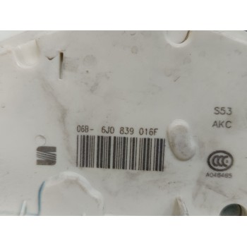 Recambio de cerradura puerta trasera derecha para seat ibiza (6j5) stylance / style referencia OEM IAM 6J0839016F  