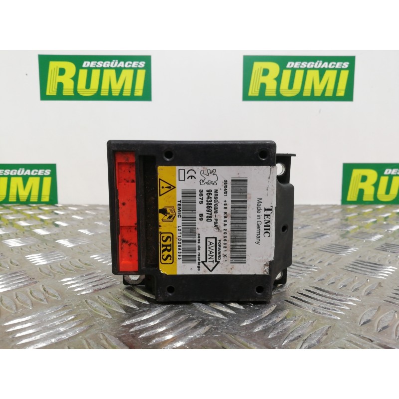 Recambio de centralita airbag para peugeot 607 (s1) básico referencia OEM IAM 9643869780 3675B9 