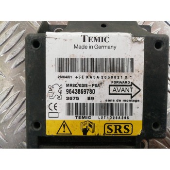 Recambio de centralita airbag para peugeot 607 (s1) básico referencia OEM IAM 9643869780 3675B9 