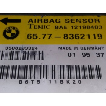 Recambio de centralita airbag para bmw serie 3 berlina (e36) 318i referencia OEM IAM 8362119 65778362119 