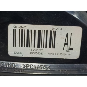 Recambio de piloto trasero derecho para opel astra h ber. cosmo referencia OEM IAM 13222325  