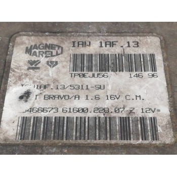 Recambio de centralita motor uce para fiat bravo (182) 16v 100 sport referencia OEM IAM 6160022807 IAWAF13, 46466673 