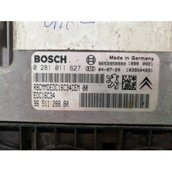 Recambio de centralita motor uce para peugeot 307 (s1) xr clim referencia OEM IAM 9651128880 0281011627 