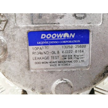 Recambio de compresor aire acondicionado para kia carnival ii 2.5 v6 ex referencia OEM IAM 1325025600 4J2220164 