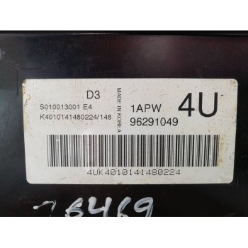 Recambio de centralita motor uce para daewoo matiz city referencia OEM IAM 96291049 S010013001 