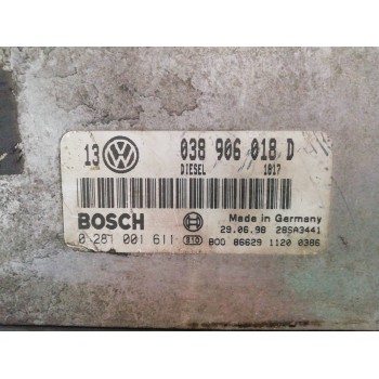 Recambio de centralita motor uce para volkswagen golf iv berlina (1j1) highline referencia OEM IAM 038906018D 0281001611 