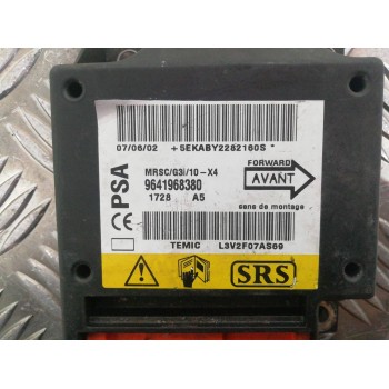 Recambio de centralita airbag para citroën c5 berlina 1.8 16v premier referencia OEM IAM 9641968380 1728A5 