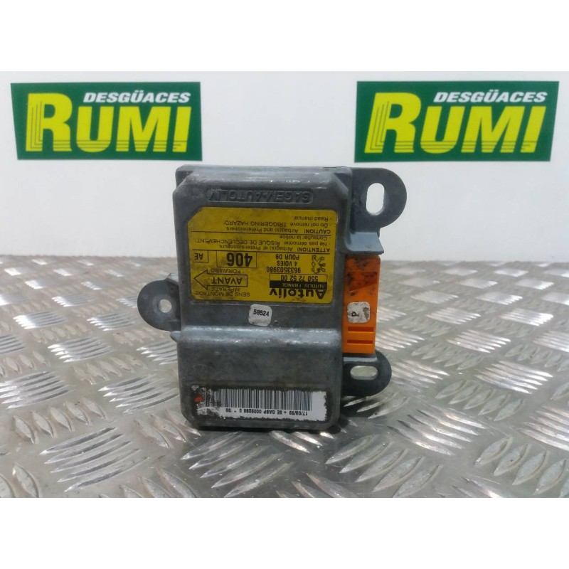 Recambio de centralita airbag para peugeot 206 berlina xs referencia OEM IAM 9633503980 550725200 
