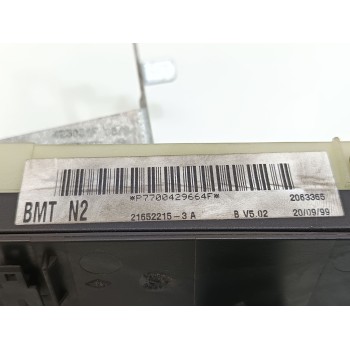 Recambio de caja reles / fusibles para renault clio ii fase i (b/cbo) 1.2 alize referencia OEM IAM P7700429664F  