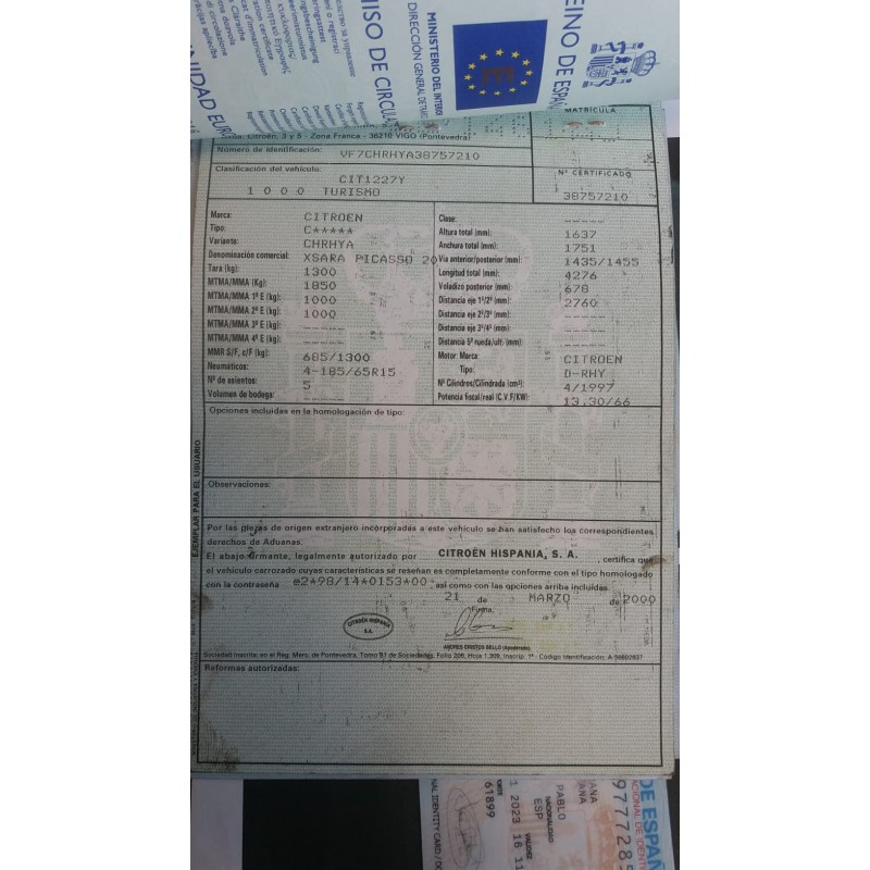 CITROËN XSARA PICASSO