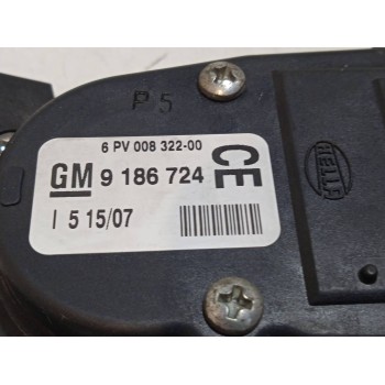 Recambio de potenciometro pedal para opel vectra c berlina cosmo referencia OEM IAM 9186724  