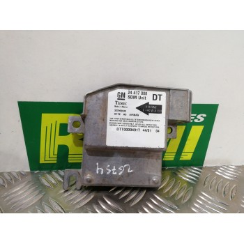 Recambio de centralita airbag para opel combo (corsa c) familiar referencia OEM IAM 24417008 327963935 