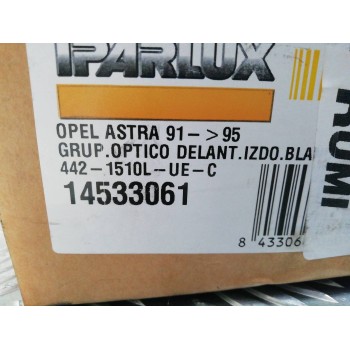 Recambio de piloto delantero izquierdo para opel astra f berlina eurocopa referencia OEM IAM 14533061  