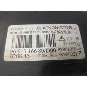Recambio de faro izquierdo para citroën c5 berlina collection referencia OEM IAM 9661316680 89901090 89900021