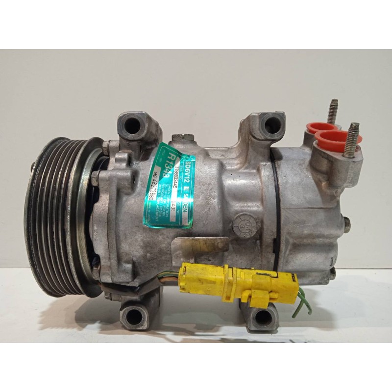 Recambio de compresor aire acondicionado para peugeot 206 berlina quicksilver referencia OEM IAM 9646273880  