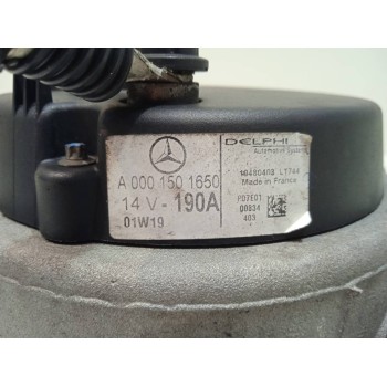 Recambio de alternador para mercedes-benz clase e (w210) berlina diesel 220 cdi (210.006) referencia OEM IAM A0001501650  